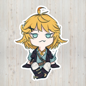 Dokibird, Bubble Sticker, Indie Vtuber Merch