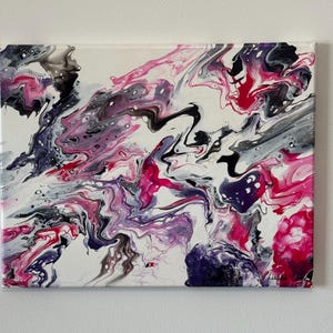Acrylic paint, paint pouring