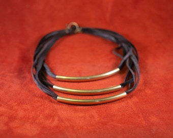 Strand + Tube Bike Tube Necklace