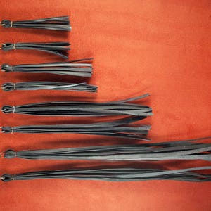 Fringe Bike Tube Oorbellen