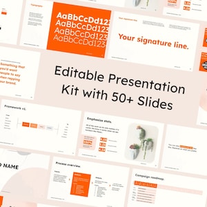 Aesthetic Google Slides Template - Presentation Kit | Templates | Marketing & Strategy Decks | Modern Minimalist Aesthetic