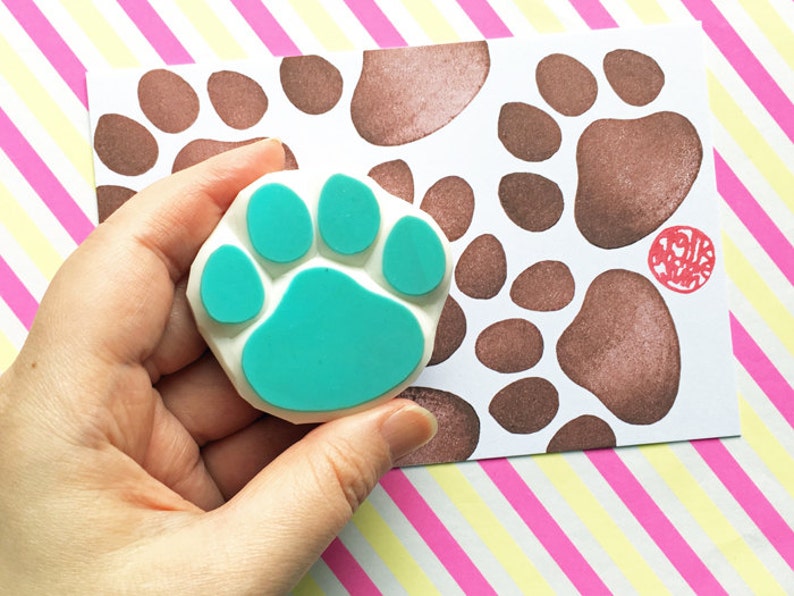 paw-print-stamp-dog-paw-stamp-cat-paw-stamp-animal-hand-etsy