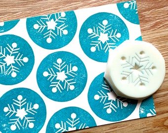 12 Blue Snowflake Postage Stamps // 39 Cent Vintage Snowflakes Stamps //  Winter Christmas Holiday Stamps for Mailing