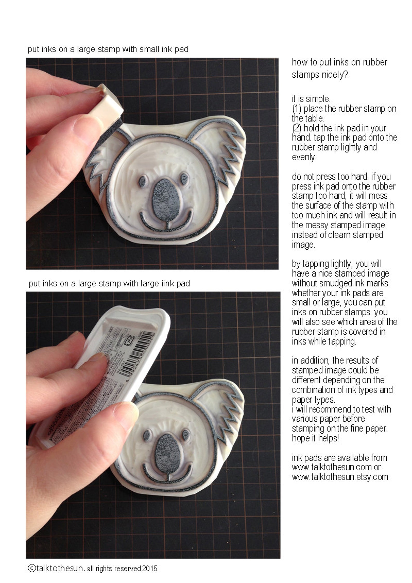 Wombat rubber stamp australian animal stamp hand carved Etsy