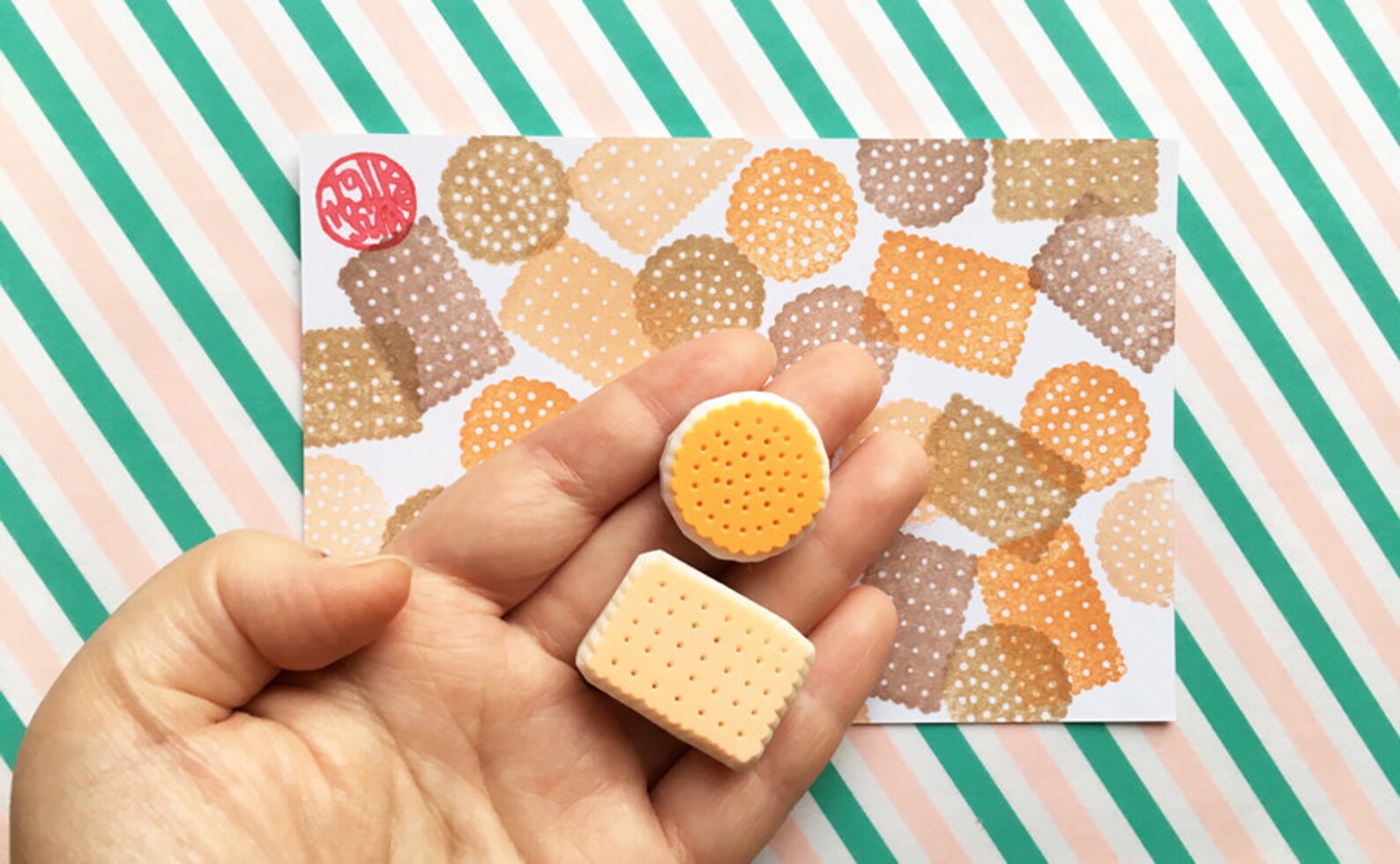 Cookie rubber stamps biscuit stamps baking stamp pastry Etsy