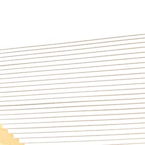 A stack of off white Japanese blank postcards.