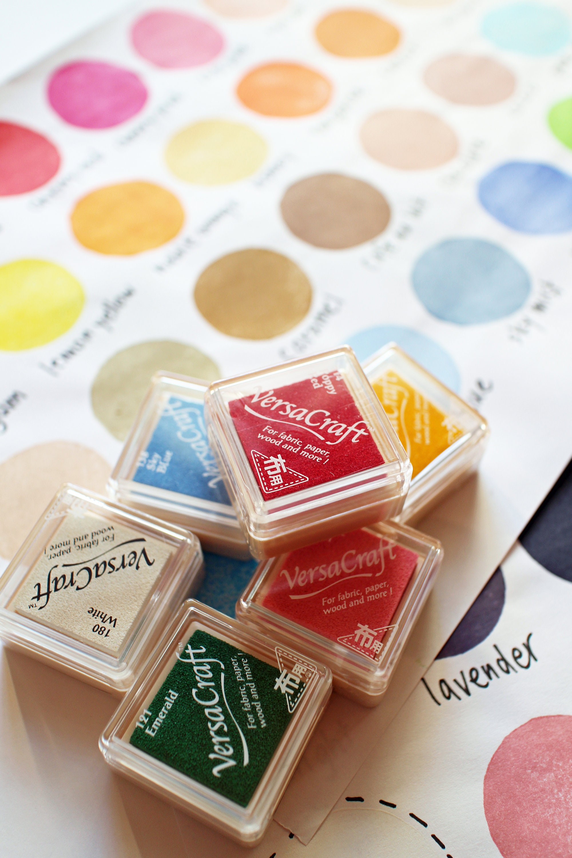 Versacraft ink pads tsukineko rubber stamp pad Etsy