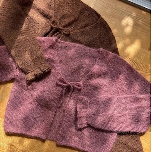 Epiphany Cardigan knitting pattern