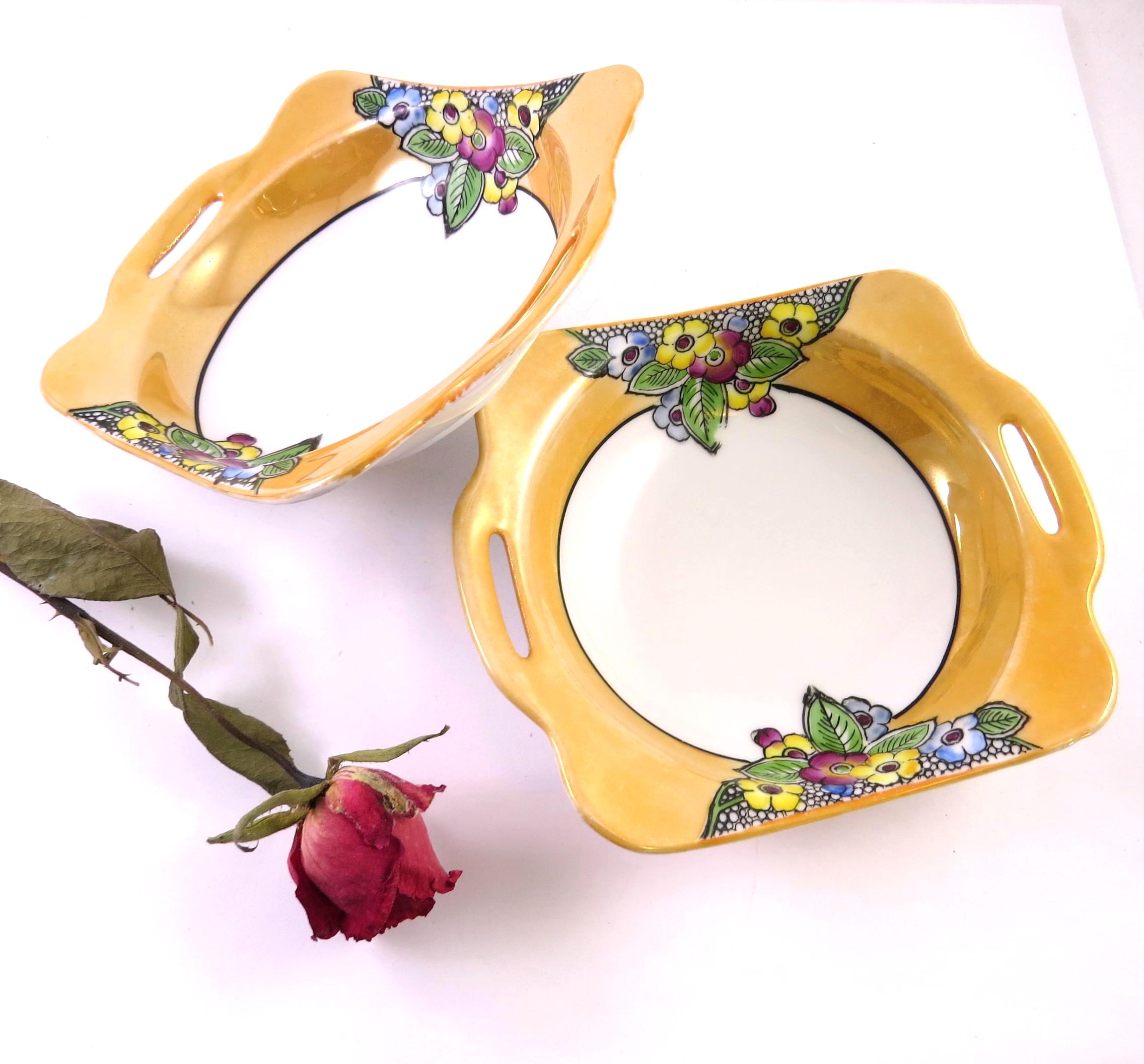 【レア】 Noritake 装飾品タイル Iridescent Noritake - Etsy