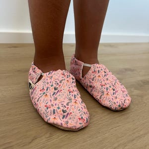 Vegane Barfußschuhe, Schläppchen, Lauflernschuhe, Turnschläppchen, Schlappen