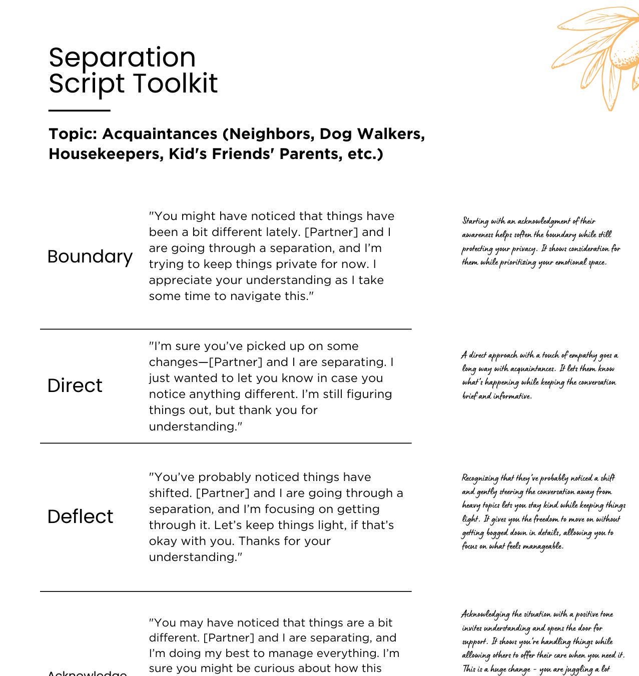 The Separation Script Toolkit - Etsy