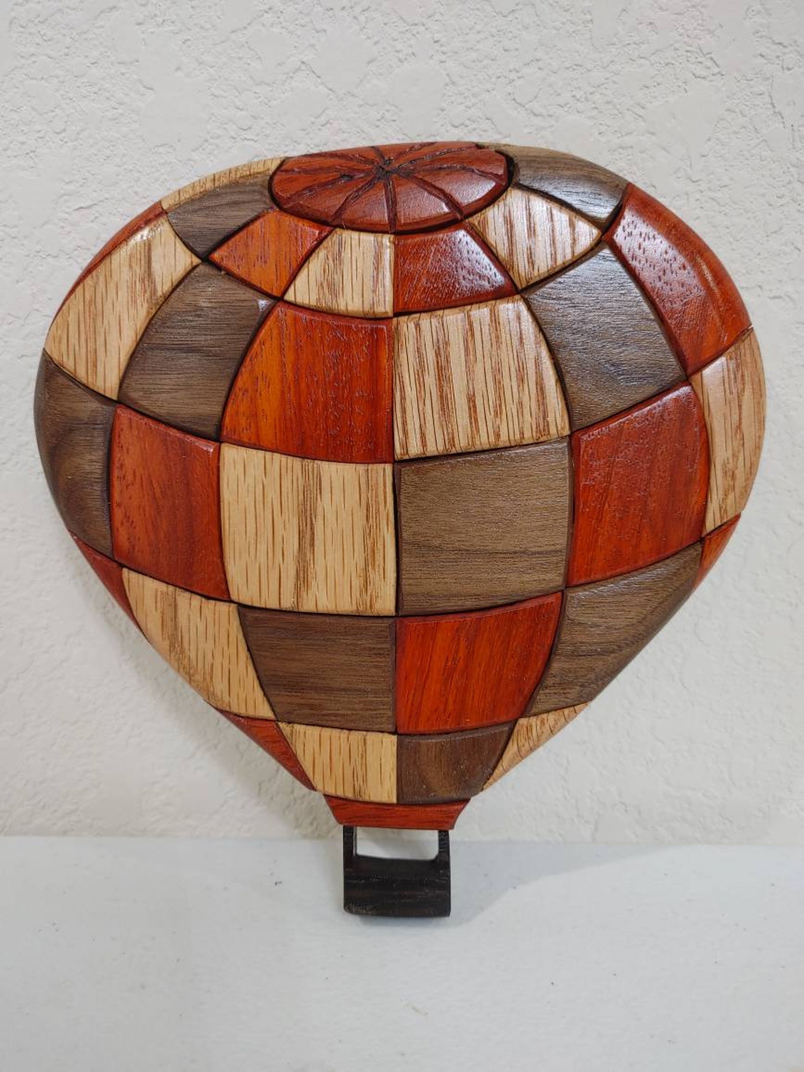 Hot Air Balloon Wall Hanging Woodwork Art Decor Etsy