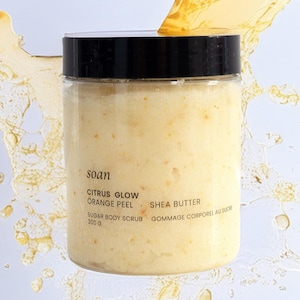 Citrus Body Polish: Organic Orange Peel Exfoliator with Shea Butter