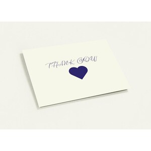 Élégantes cartes de remerciement imprimées - lot de 10 cartes de voeux parfaites pour un message d'accueil classique et traditionnel qui exprime vos pensées.