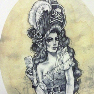 The Pirate Bride - 8 x 10 print signed by the artist