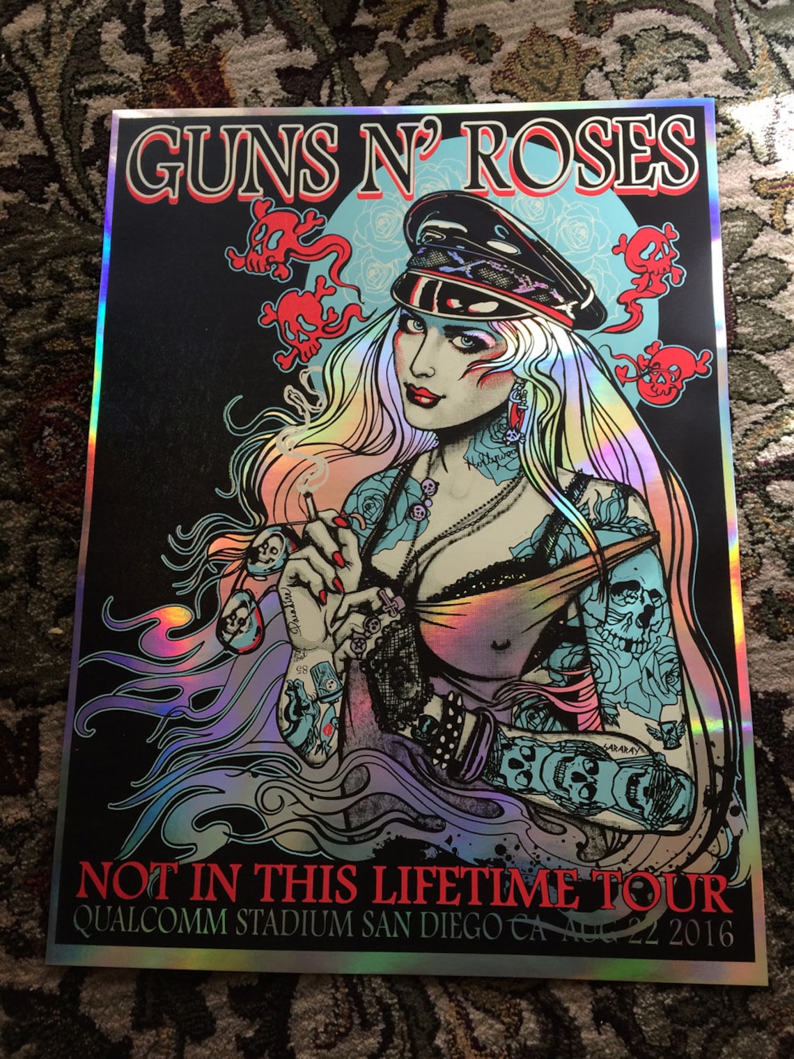 Guns N Roses Rocket Queen limited artist edition Etsy Guns N Roses Rocket Queen limited artist edition Etsy