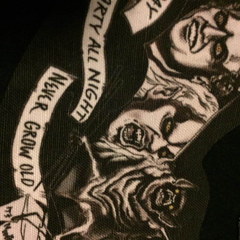 The lost boys patch sew or glue santa carla vampires vampire bat noodles image 5