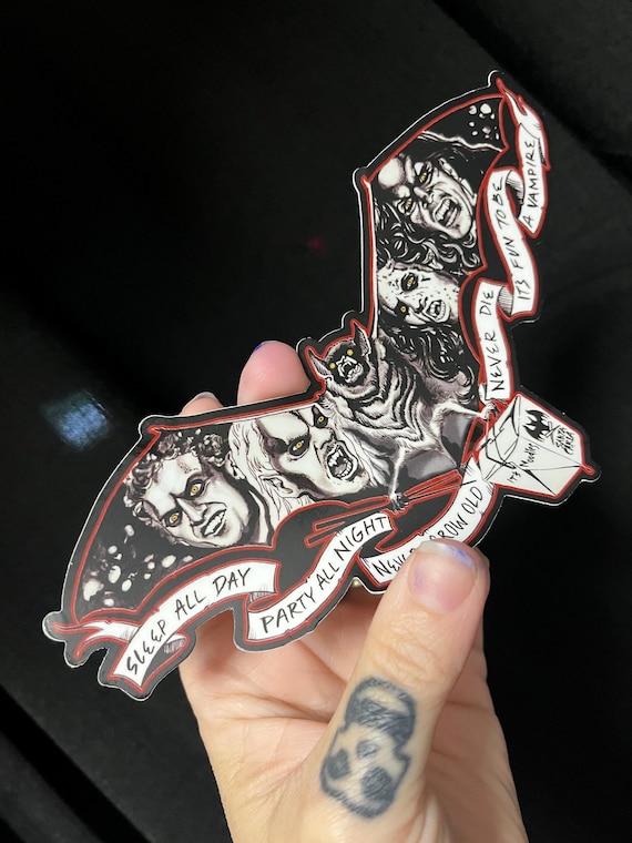 Lost boys big bat sticker - large matte finish Decal all weather vinyl