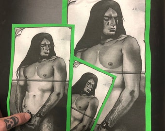 Peter Steele * ADULT nude centerfold patch now available in GREEN!