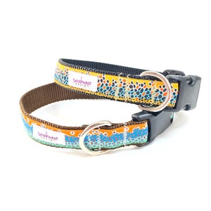 Brown Trout Dog Leash - Dog Leash Flyfishing - Rainbow Trout Leash - Trout Leash - Dog Leash Collar Set