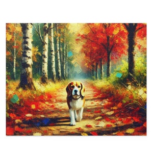 Dog Puzzle (120, 252, 500-Pc) Dog Jigsaw Puzzle, Chipboard Dog Puzzle, Dog Lover Puzzle, Dog Gift, Dog Puzzle Gift, Beagle Puzzle, Beagles