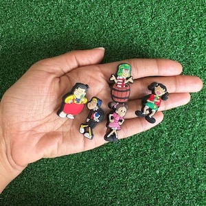 エルチャボデル8チャーム、シューチャームセット、エルチャボギフト、シューチャーム、ギフト、PVCチャーム