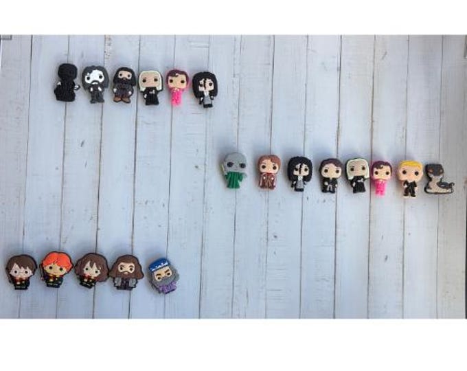 Magic Wizard School PVC Charm Sets – 26 Bundle Options | Naella Charms