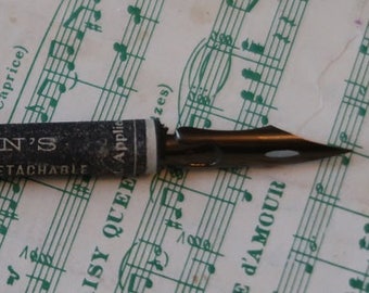 Antique Warren's Combination Penny Quill Pen - Late 1800's