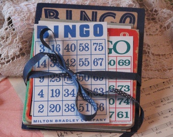 Vintage Bingo - Lotto Cards - Bakers Dozen