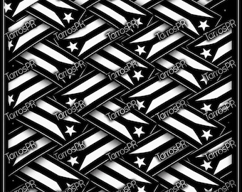"Resilient Puerto Rico" Bandana (No Chain)