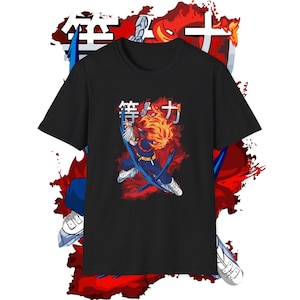 Shoto Todoroki My Hero Academia T-Shirt, Anime T-shirt Unisex, Anime Manga Shirt, Anime Lovers Shirt, Graphic Anime, Boku No Hero Academia