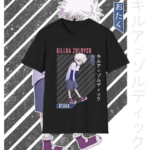 Hunter X Hunter Killua Zoldyck T-Shirt, Killua Zoldyck, Japanese, Hunter T-Shirt, Anime Shirt, Anime Apparel, Graphic Tee, Unisex T-Shirt,