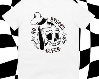 No Hyucks Given - Goofy-t-shirt - WDW Disney-personageshirt - tattoo, alternatief, emo, gothic