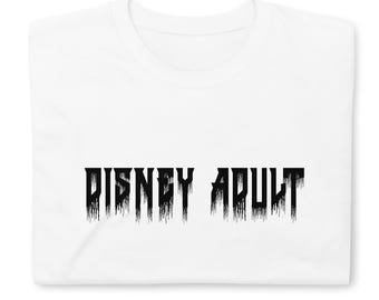Camiseta Disney para adultos - Parque temático - Camiseta unisex de vacaciones Disney - Alternativa, emo, gótica