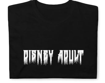 Camiseta Disney para adultos - Parque temático - Camiseta unisex de vacaciones Disney - Alternativa, emo, gótica