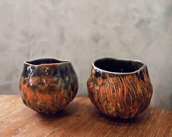 Handmade Cup: Marks of time