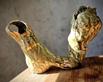 Handmade Sculpture, "Unfolding Protein"