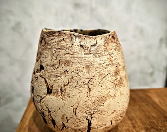 Handmade vessel, inspired by earth