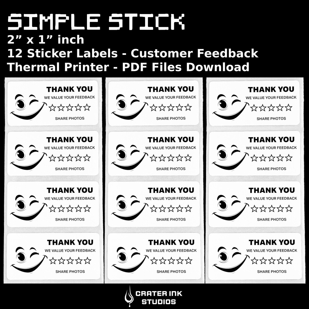 Requisition Sticker Review Request Stickers: 2x1