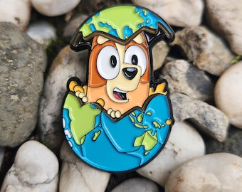 Pin inspirado en la hora del sueño de un perro de dibujos animados