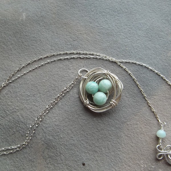 Amazonite Nest Necklace