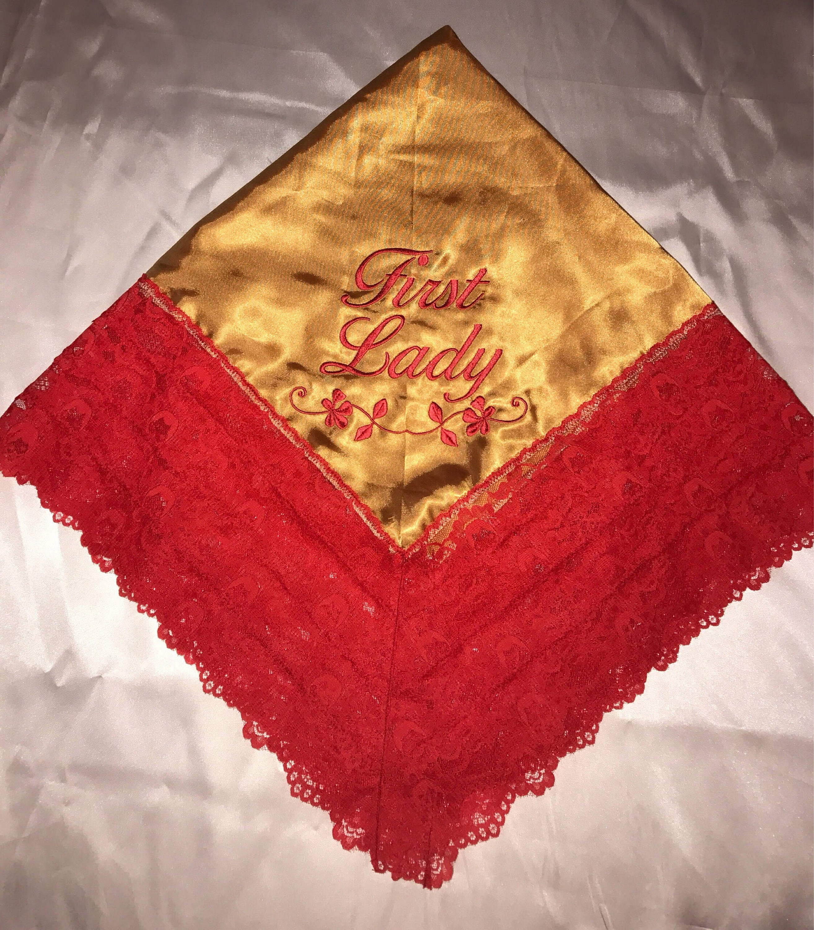 Womens Lap Scarves Personalized First Lady Lap Scarf Custom Etsy