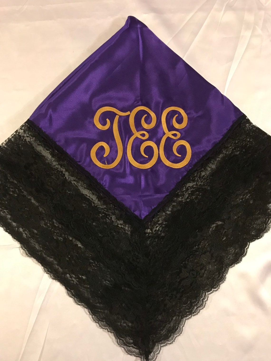 Monogrammed Church Lap Scarf First Lady Church Lap Throw Etsy