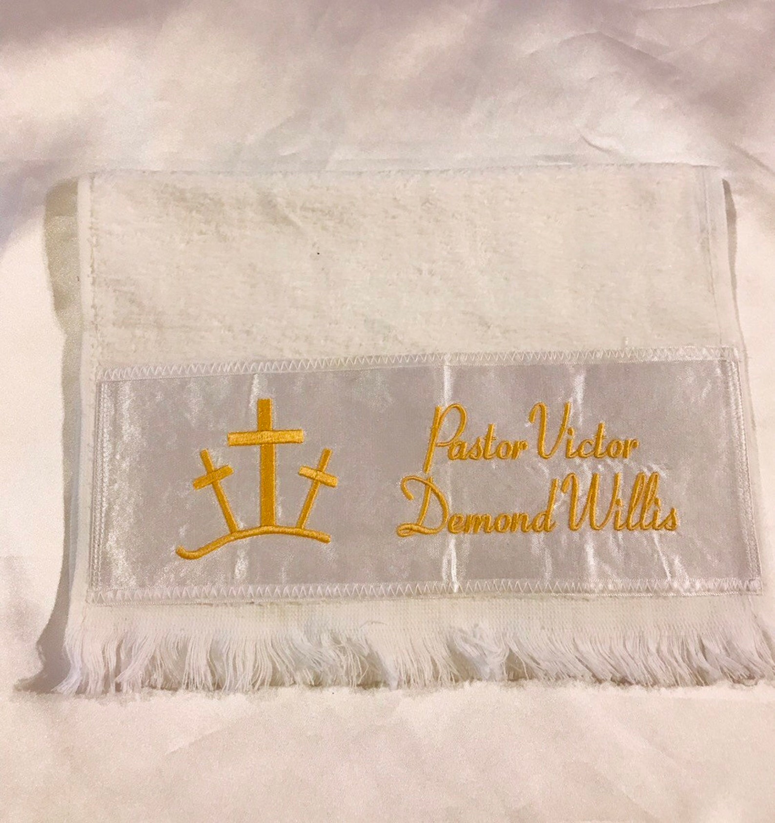 Pastors Fingertip Towel Men Women Church Hand Towel First Etsy