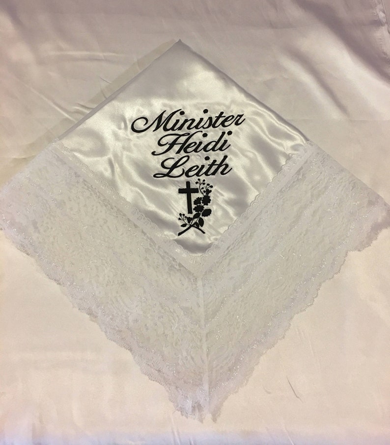 Monogrammed Church Lap Scarf First Lady Church Lap Throw Etsy