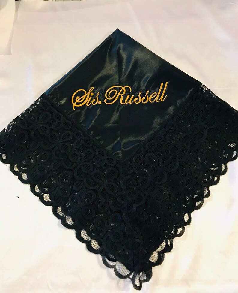 Church Lap Scarf Personalized Lap Cloth First Lady Lap | Etsy