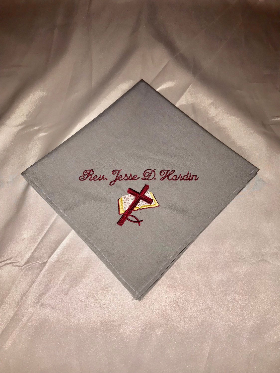 Personalized Mens Handkerchief Custom Mens Handkerchief Etsy