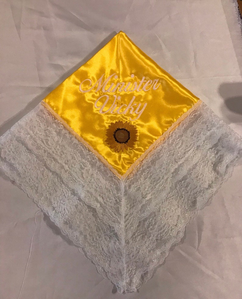 Monogrammed Church Lap Scarf First Lady Church Lap Throw Etsy