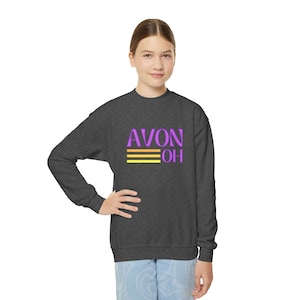 Avon Eagles Youth Crewneck Sweatshirt, Kids Avon Ohio Eagles Shirt, Avon Ohio Eagles Shirt, Avon Ohio Shirt, Avon Eagles Shirt
