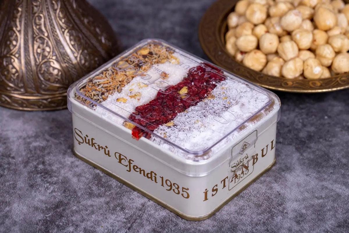 Turkish Delight,,Snacks,Natural Ingredients,Natural Flavored,Bridesmaid,Best Gift,Pistachio,Baklava Lokum,Lux